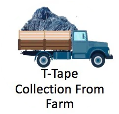 T-Tape collection from farm